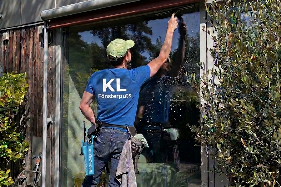 Fönsterputsning i Täby